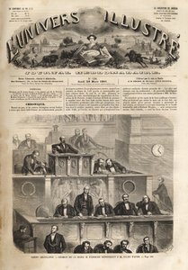 Legislative Body - Session of 14 March 1861 - Pierre Jules Baroche Answering to Jules Favre by Unknown artist