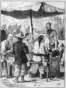 Life in China in the 19th century: Outdoor Catering
