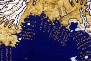 Liguria. Atlas Manuscript from the 15th Century Berlinghieri by Unknown artist