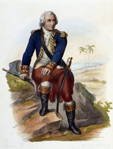 Louis Antoine, Count of Bougainville (1729-1811), French Navigator - in Le Plutarque Français, Ed. Mennechet
