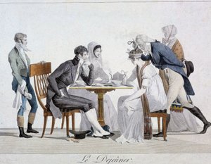 Lunch - engraving