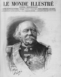 Marshal Canrobert (1809 - 1895). Announced his death on January 24