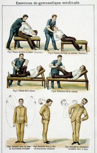 Medical gymnastics exercises in 