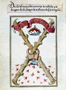 Motto of the Dukes of Burgundy by Unknown artist