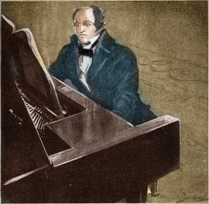 Muzio Clementi, Italian Pianist and Composer, Illustration of 1932