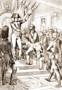 Napoleon distributed the orders of the Legion of Honour in 1804