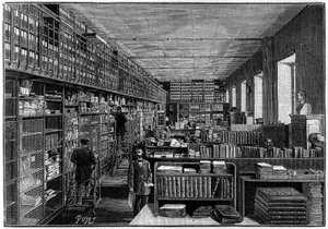 National Library in Paris: Office of the Catalogue