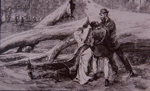 Ned Kelly Captured by Police Constable Kelly and Railwayman Jesse Dowsett, 28 June 1880 by Unknown artist