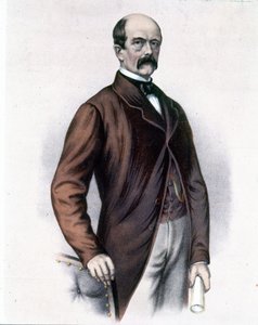 Otto, Prince von Bismarck, German statesman.