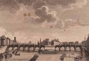 Paris, Pont Neuf and the Ile de la Cité on the Seine