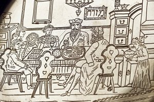Passover Seder plate, 19th century by Unknown