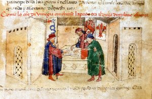Peace between Venice, the Duke of Milan and France by Unknown artist
