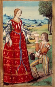 Phedre Tends a Letter to a Messenger by Unknown artist