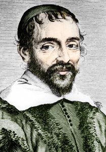Pierre Gassendi (1592-1655), French philosopher, astronomer, mathematician and physicist. by Unknown artist