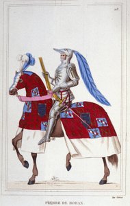 Pierre, Viscount de Rohan, Sire de Gie (1451-1513). Marshal of France. Engraving of 1830.