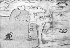 Plan of Rhodes (Rodos) - in 