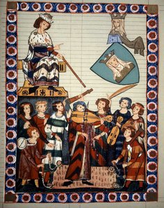 Poetry of Troubadours by Master Heinrich Frauenlob by Unknown artist