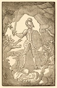 Poor Man! Where Art Thou Now? Thy Day is Night. from The Pilgrims Progress From This World, To That Which Is To Come by John Bunyan (1628-1688) by Unknown