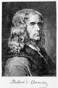 Portrait of Aldebert Von Chamisso de Boncourt, German writer and scholar of French origin