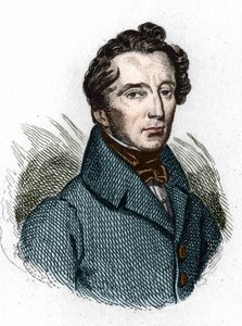 Portrait of Alphonse de Lamartine (1790-1869)