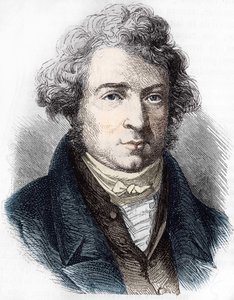 Portrait of André Marie Ampère (1775-1836), French physicist