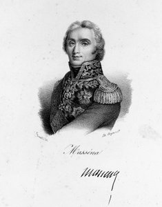 Portrait of André Massena (1756 - 1817), Marshal of France. by Unknown artist