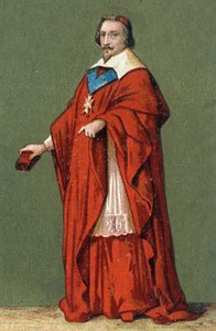 Portrait of Armand Jean Du Plessis, Cardinal de Richelieu