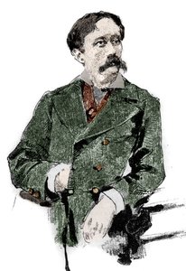 Portrait of Arrigo (or Enrico) Boito (1842-1918), Italian librettist, author of the libretto of 