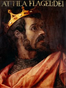 Portrait of Attila, King of the Huns