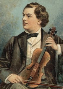 Portrait of August Wilhemj, German violinist
