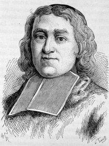 Portrait of Cardinal Fleury (1653 - 1743) (André Hercule de Fleury). Engraving of the end of the 19th century in 