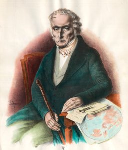 Portrait of Charles Fourier, French socialist theorist