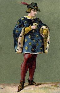 Portrait of Charles VI (1368-1422), King of France