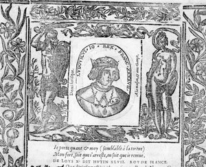 Portrait of Charles X Le Hutin, King of France from 1314 to 1316 by Unknown artist