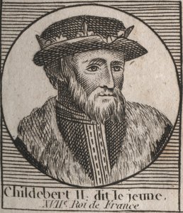 Portrait of Childebert II