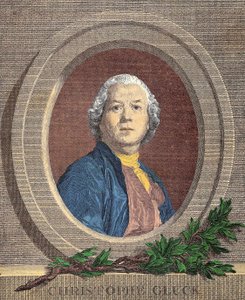 Portrait of Christoph Willibald, Knight von Gluck (1714 - 1787) German Composer by Unknown artist