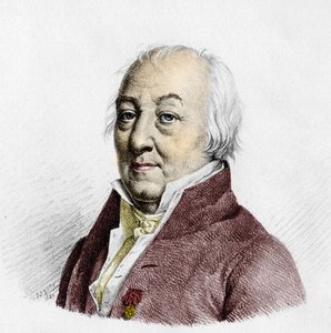 Portrait of Claude Louis, Count Berthollet (1748-1822), French chemist. Engraving of 1820