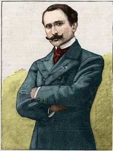Portrait of Edmond Rostand (1868-1918), French poet and playwright by Unknown artist