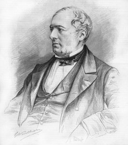 Portrait of Edouard Charton (1807-1890), writer, politician, lawyer and Saint Simonian