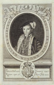 Portrait of Edward VI - in 