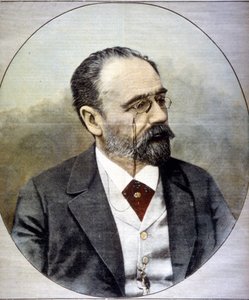 Portrait of Emile Zola by Unknown artist