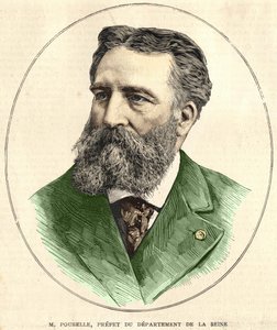 Portrait of Eugene Rene Poubelle (1831 - 1907), French civil servant and prefect of the Seine. Bianchetti collection