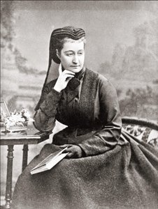 Portrait of Eugenia, wife of Napoleon III and queen of the French. 19th century