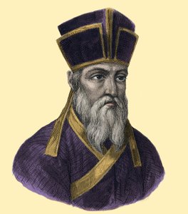 Portrait of Father Matteo Ricci (1552-1610), Italian Jesuit, Founder of the Catholic Mission in China