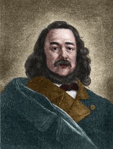 Portrait of Ferdinand Freiligrath, German writer