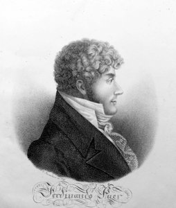 Portrait of Ferdinando Paer, Italian composer (1771-1839)