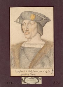 Portrait of Francois I de La Rochefoucauld