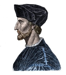 Portrait of Francois Rabelais (1494-1553), French writer and doctor