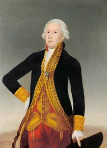 Portrait of Gaspard-Melchor de Jovellanos, Spanish magistrate