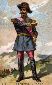 Portrait of General Chanzy (1823 - 1883) Chromolithography of the late 19th century